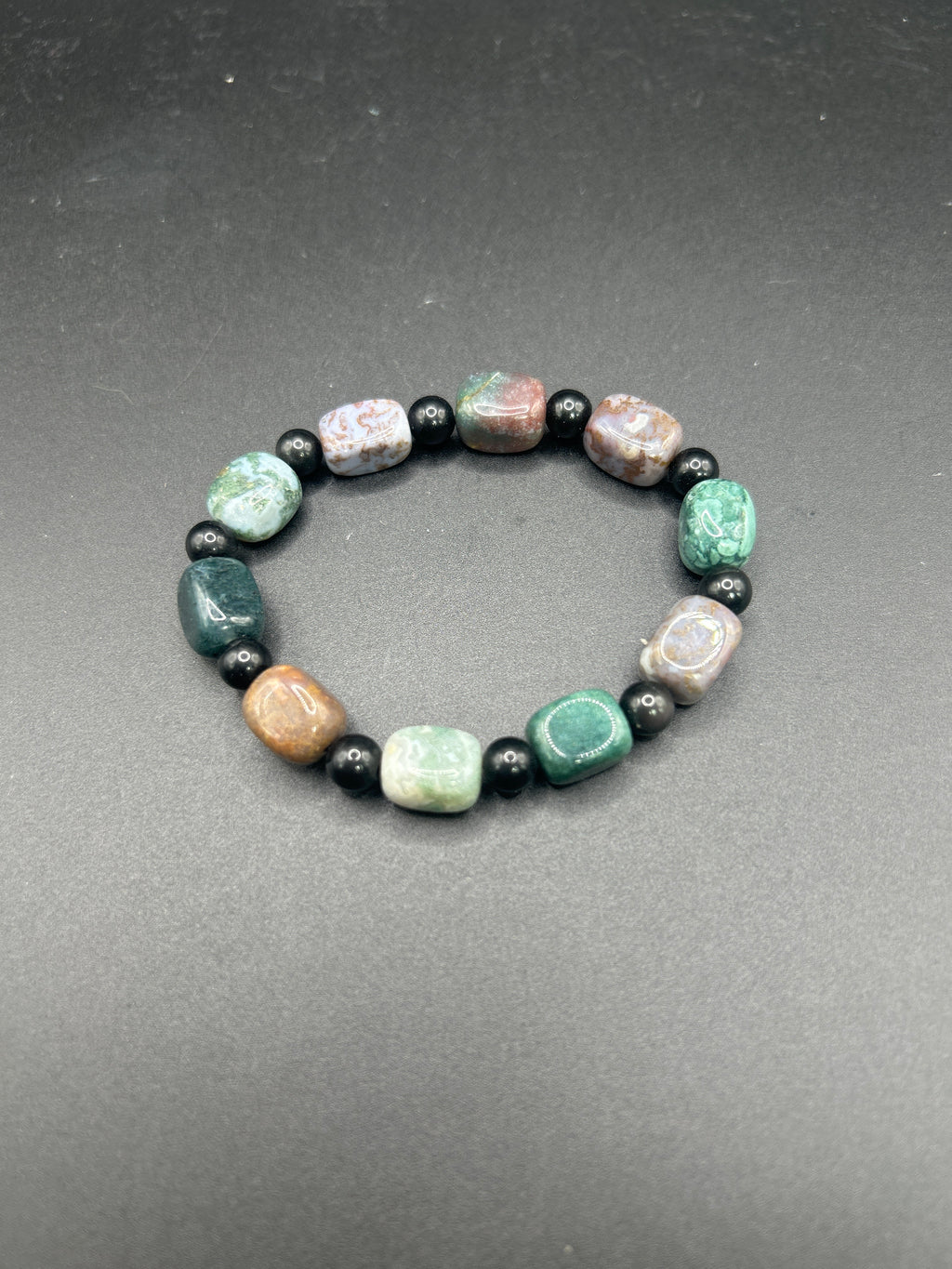 Jasper with black onyx