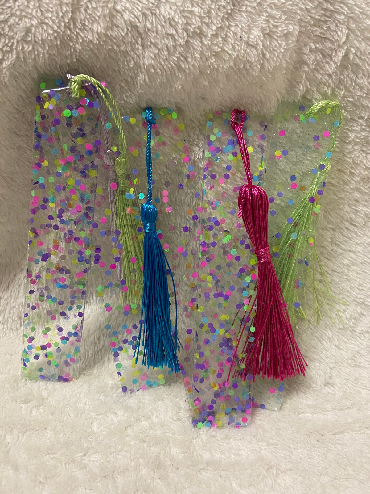Confetti bookmark